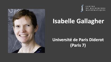 Isabelle Gallagher: Mathematical analysis of dilute gases: derivation of the Boltzmann equation (2)