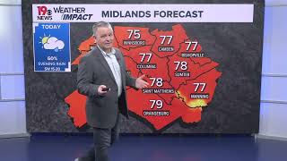 Daniel's Updated Friday South Carolina Weather Forecast