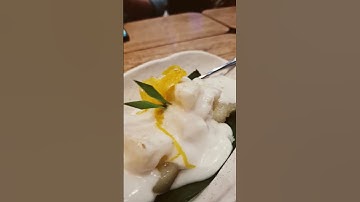 Dessert singkong rebus di rest thailand #shorts