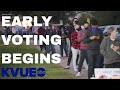 Early voting begins in Texas: A look at Williamson County | KVUE