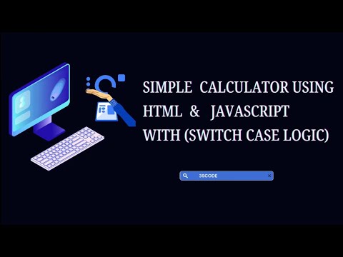 Build a Basic Calculator with HTML and JavaScript (Switch Case Logic) #HTML #javascript
