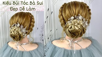 #0161. Kiểu Búi Tóc Bà Sui Đẹp Dễ Làm #ngọcuyênn #tếttóc #búitóc