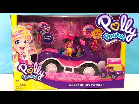 Polly Pocket Veiculo de Utilidade Secreta