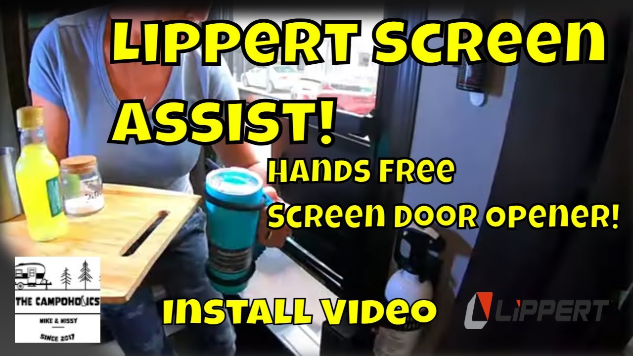 Lippert Screen Assist RV Screen Door Cross Bar 