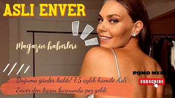 Doğuma günler kaldı! 7,5 aylık hamile Aslı Enver