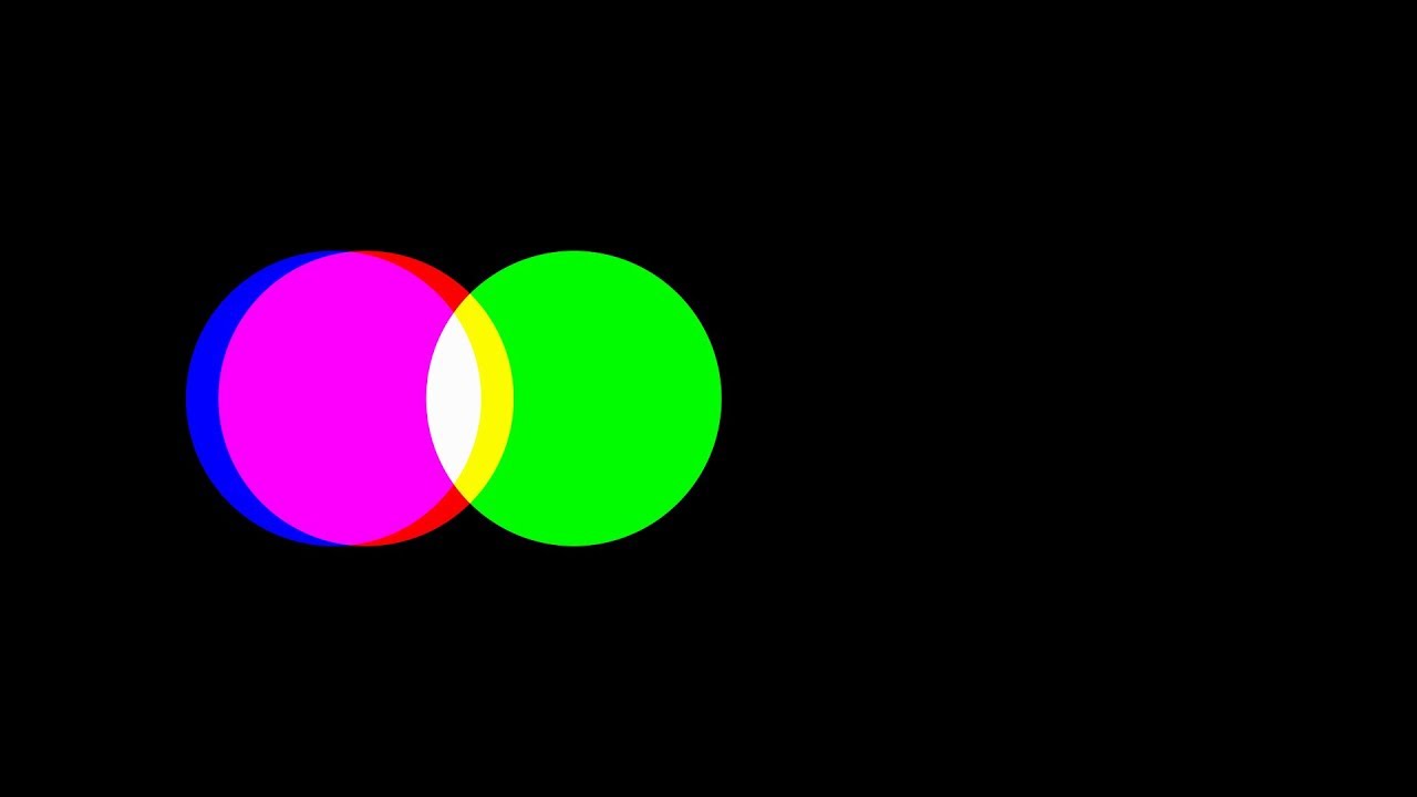 Decomposing White Circle - Simple usage of Add blending modes in After  Effects 