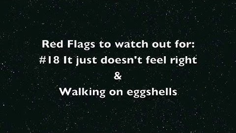 Red Flags to watch out for #18: It just doesn