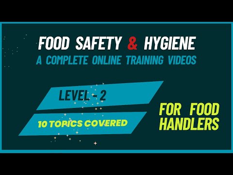 Food Safety Hygiene Training Video English Level 2