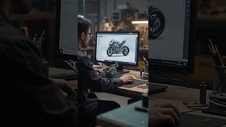 Miniature Sports Bike Manufacturing 🏍️ | Tiny Bike Factory | AI Satisfying Video