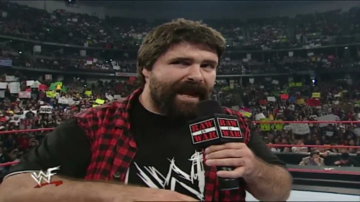 Mick Foley & Shawn Michaels Segment Raw October 9 2000 Part 1