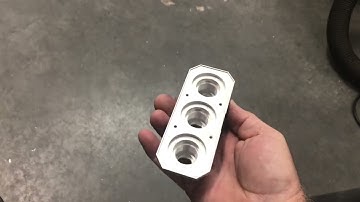 Model 175 doing some 5 axis indexing on a Haas HRT160 4th axis