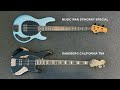 Sandberg California TM4 II VS Music Man StingRay Special Sound Comparison