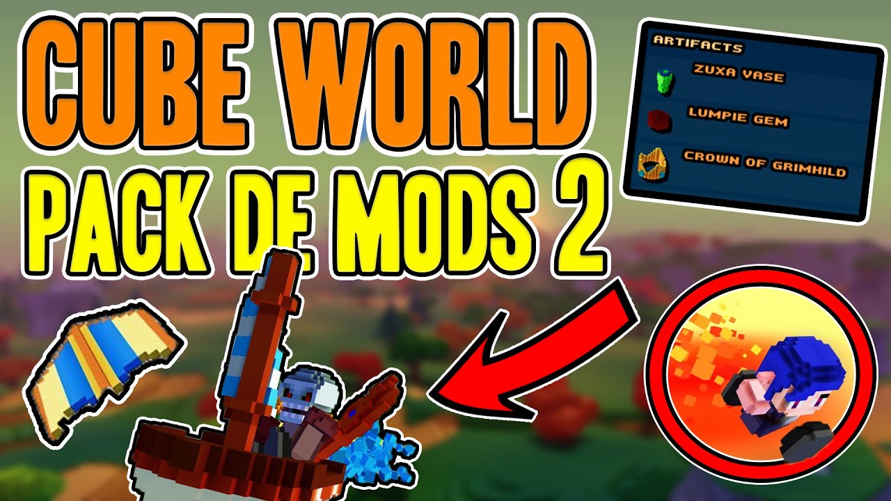 Mod Cube *NUEVO* CUBE WORLD: PACK DE MODS 2 | Cube Travel, Cubegression Light ...