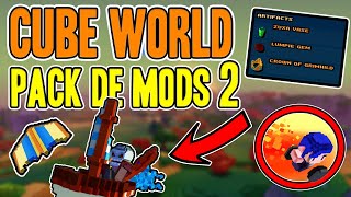 *NUEVO* CUBE WORLD: PACK DE MODS 2 | Cube Travel, Cubegression Light, Monk Mod, Cube Patch...