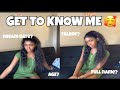 Get to know me