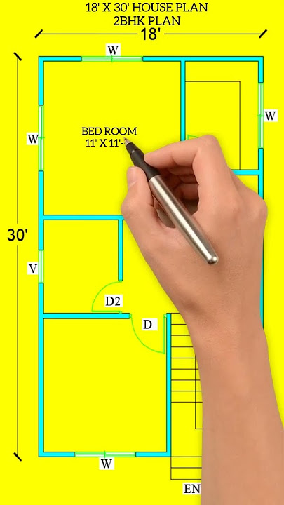 18x30 house plan|2bhk plan #house #housedesign #houseplan #shortvideo