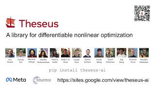 Theseus | NeurIPS 2022 Talk | A library for differentiable nonlinear optimization screenshot 2