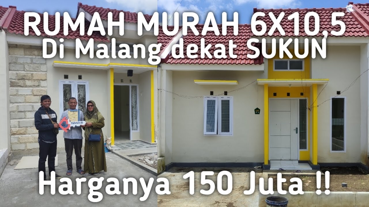RUMAH MURAH DI MALANG UKURAN 6×10,5 HARGANYA 150 JUTA !! AL-MANSURIN LAND Wagir Perbatasan