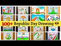 Republic day poster drawing ideas  republic day drawing  republic day drawing easy and beautiful