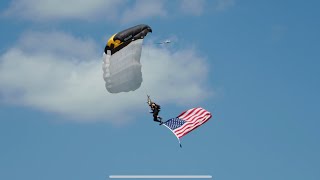 West Point Parachute Team New York Airshow 2024
