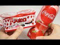 Coca Cola Strawberry and Apollo Strawberry Chocolate Yogurt