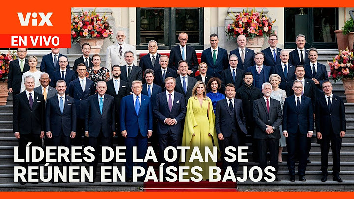 Inicia la cumbre de la OTAN en Países Bajos | Noticias Univision 24/7
