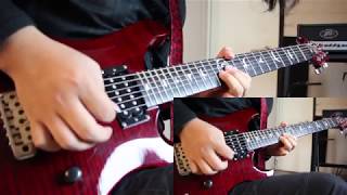 Video thumbnail of "【Sword Art Online Alicization】LiSA - ADAMAS ギター 弾いてみた / SAO S3 Op full Guitar Cover with Tab"