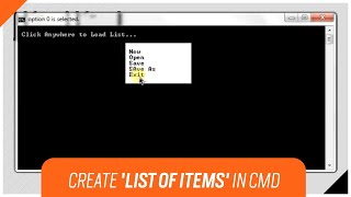 Create 'List of Items' Easily In CMD - List Function 1.0 | TheBATeam Net Worth