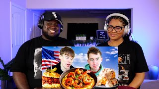 Kidd and Cee Reacts To Brits try Shrimp and Grits for the First Time!