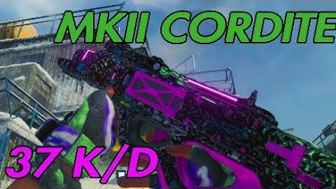 #1 SMG???? BEST CORDITE CLASS SETUP (COD BO4)