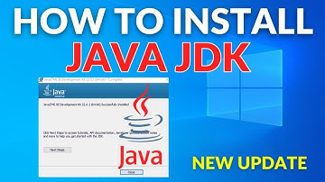How to install Java JDK 22 on Windows 10