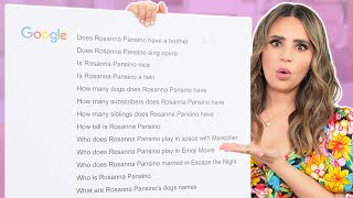 Rosanna Pansino Answers The Web's Most Searched Questions