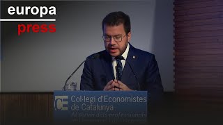 Aragonès defiende "un modelo singular como País Vasco y Navarra, ni más ni menos"