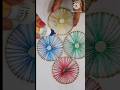 Turn Old Bangles into Stunning Wall Decor 😍 | Easy DIY Craft at Home #shorts#diycraft #shortsviral