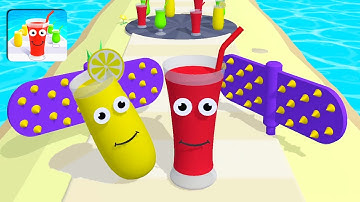 JUICE RUN: ALL LEVELS, IOS ANDROİD Gameplay Levels 26-27  MPPT4204