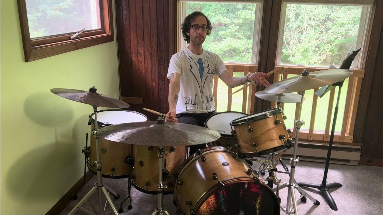 Lesson 15 Snare drum comping with Jazz ride pattern YouTube