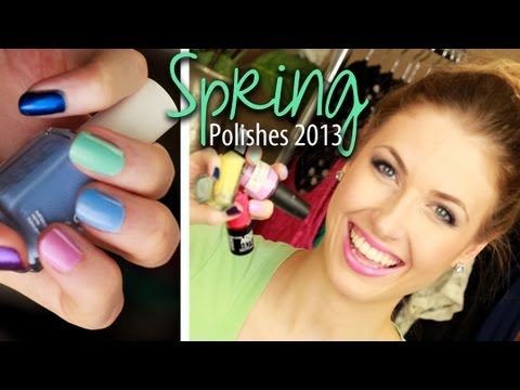 Spring Nail Polishes! || My Top 10 Picks for 2013
