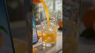 📱 Mobile Screen Se Nikla Fresh Orange Juice! 🍊🥤