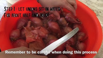 Cách làm hành phi thơm, giòn tại nhà| (how to make) fried shallots |*yum*