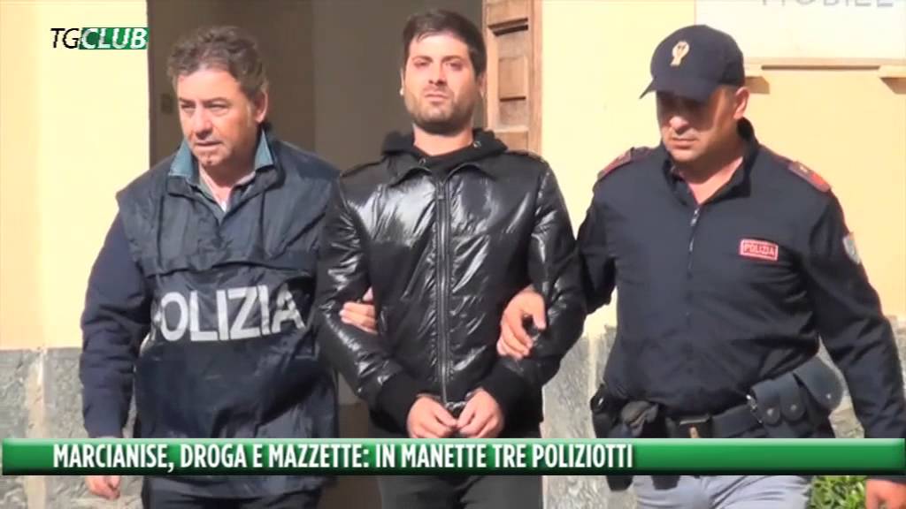 Droga e mazzette, in manette tre poliziotti di Marcianise