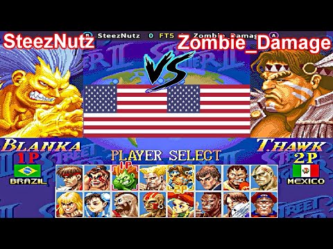 Super Street Fighter II X: Grand Master Challenge - SteezNutz vs Zombie_Damage FT5