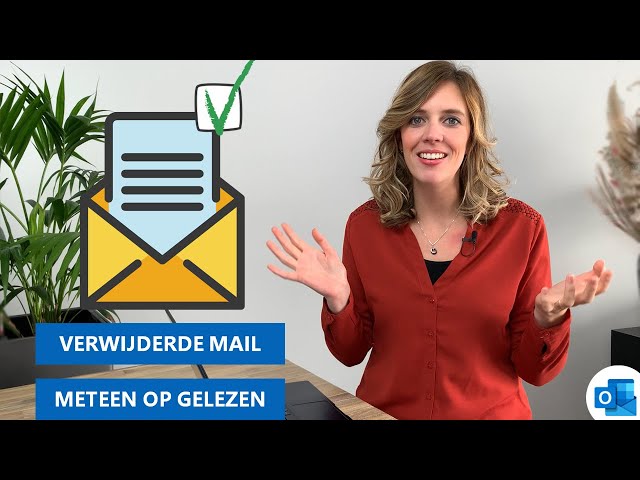 Verwijderen & automatisch markeren als gelezen  | ✔ Nieuw vinkje in Outlook