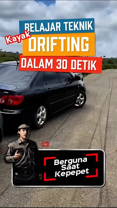 Mobil FWD Bisa 'Ngedrift'? Ini Trik Gokilnya‼️🚗💥 #tipsotomotif #belajarmengemudi #drifting #otomotif