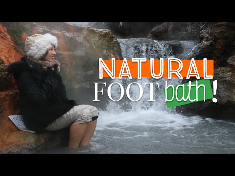 Natural Foot Bath! | Japan Travel Vlog (Hokkaido)