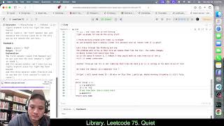 Study stream 72 #studywithme #leetcode #programming #systemdesign #ai #substack