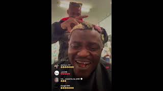 SEE WHAT HAPPENED TO PORTABLE IN BARBER'S SHOP IN SOUTH AFRICA