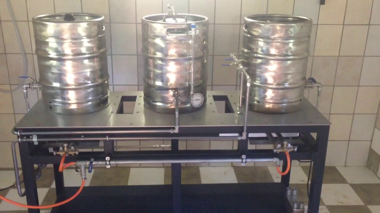 single tier brew rig