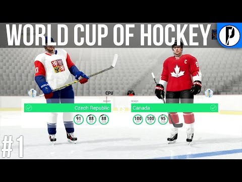 NHL 17 WCH - Canada vs Czech Republic 