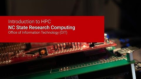 Intro to HPC at NC State: File Storage and Transfer (Part 2)