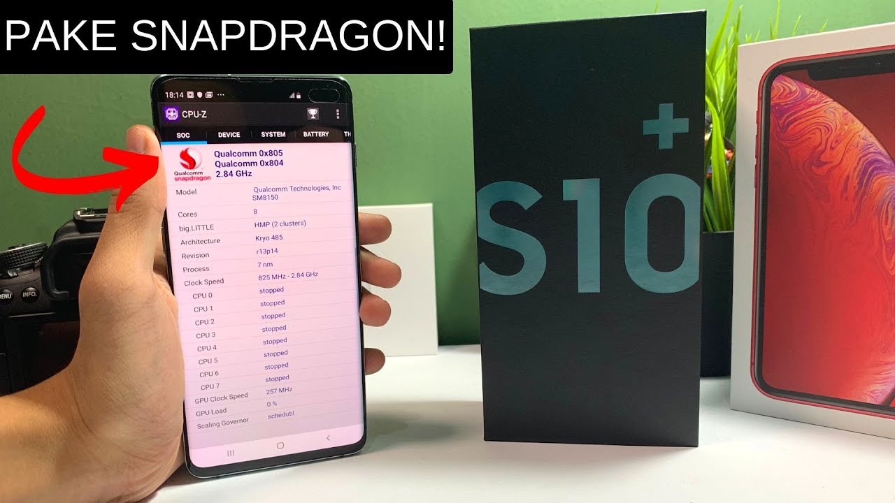 Samsung S10 Exynos Snapdragon